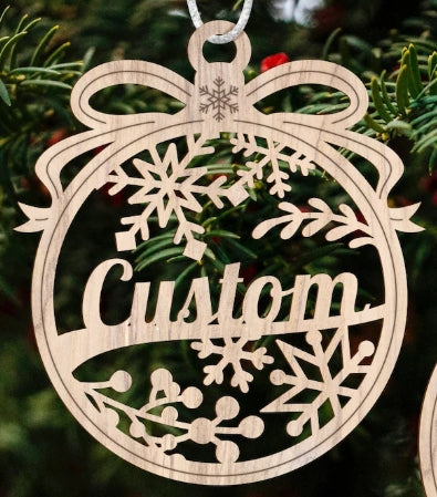 Custom Christmas Ornament
